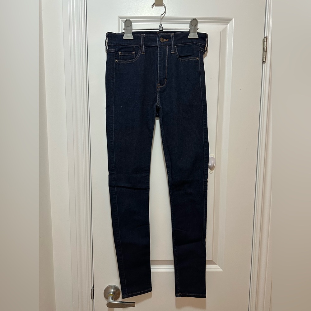 Abercrombie & Fitch Dark Blue Skinny Jeans